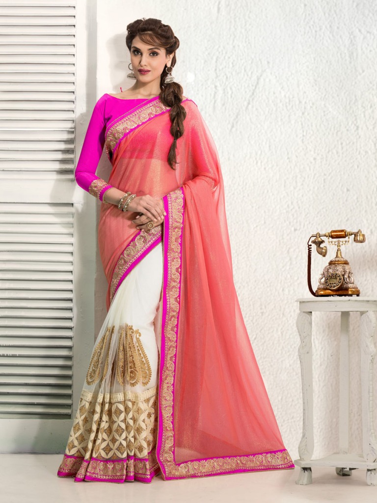 Online Saree Shopping - Buy Designer Party Wear Sarees In Surat-Gujarat-India|At Parisworld.in
